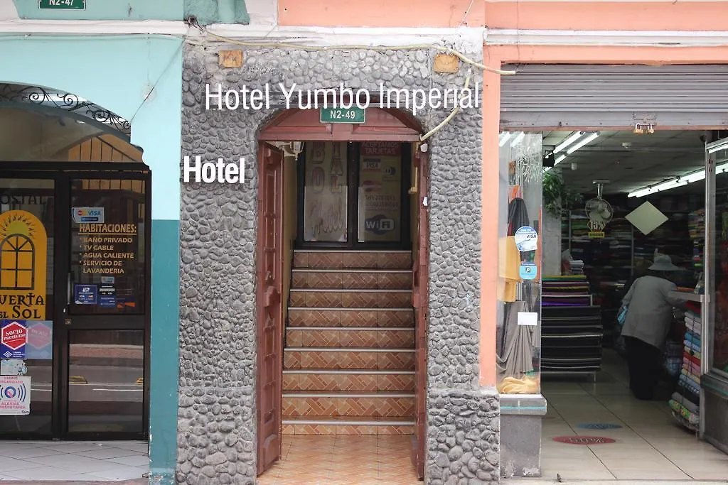 ** Hotel Hostal Yumbo Imperial Quito Ecuador